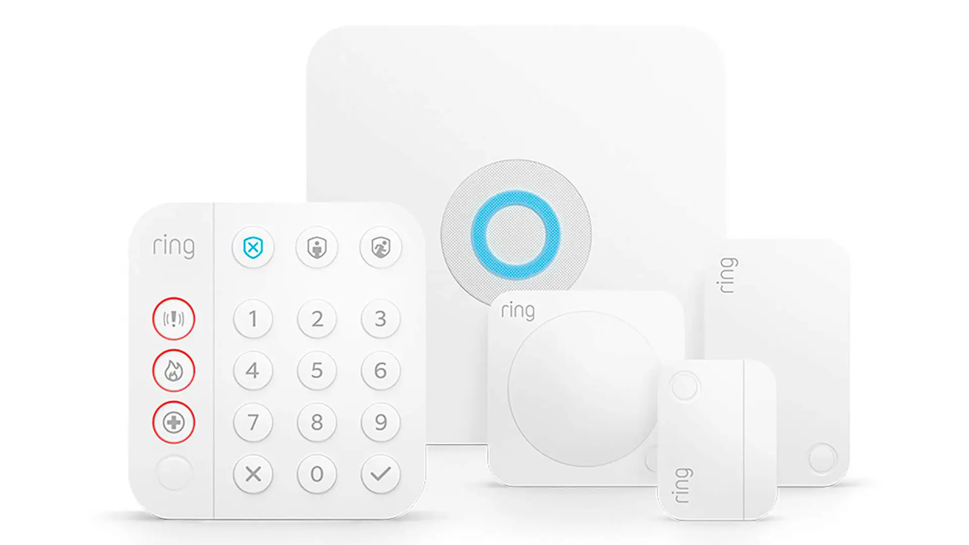 Ring Alarm (2ª Gen): Kit de 5 piezas, seguridad del hogar compatible con Alexa