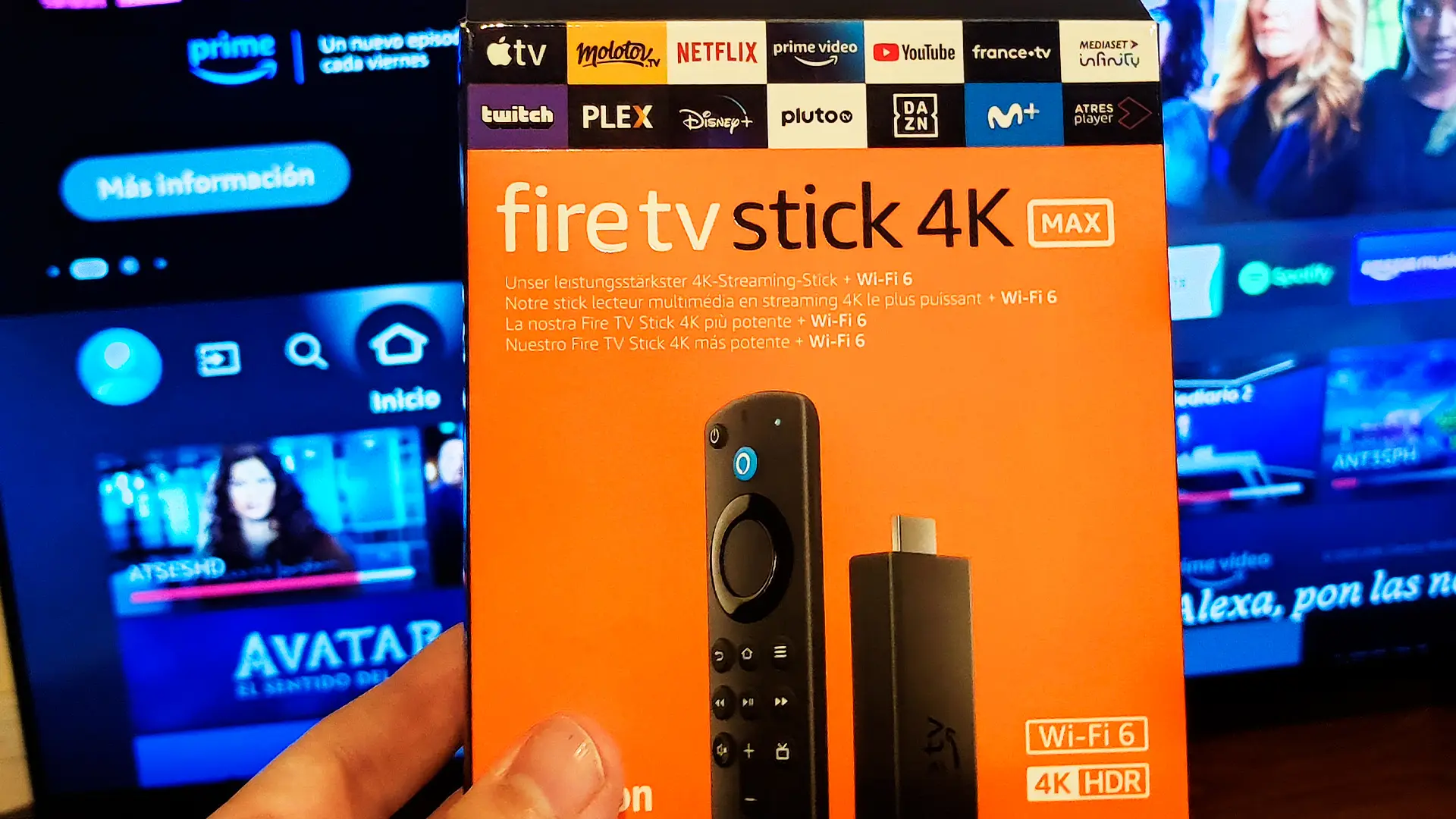 Fire TV Stick 4K Max: Disfruta del streaming en 4K como nunca antes