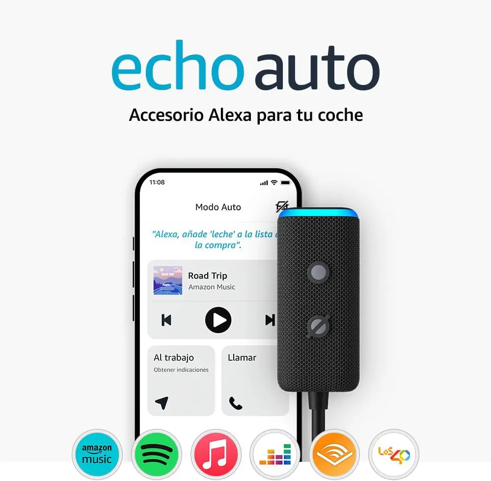 Echo Auto (2.ª gen.) | Alexa en tu coche