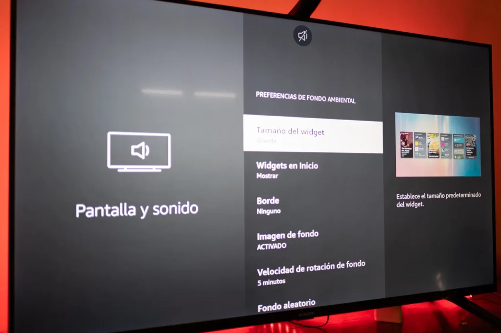 Personalizando tu fondo ambiental en Fire TV