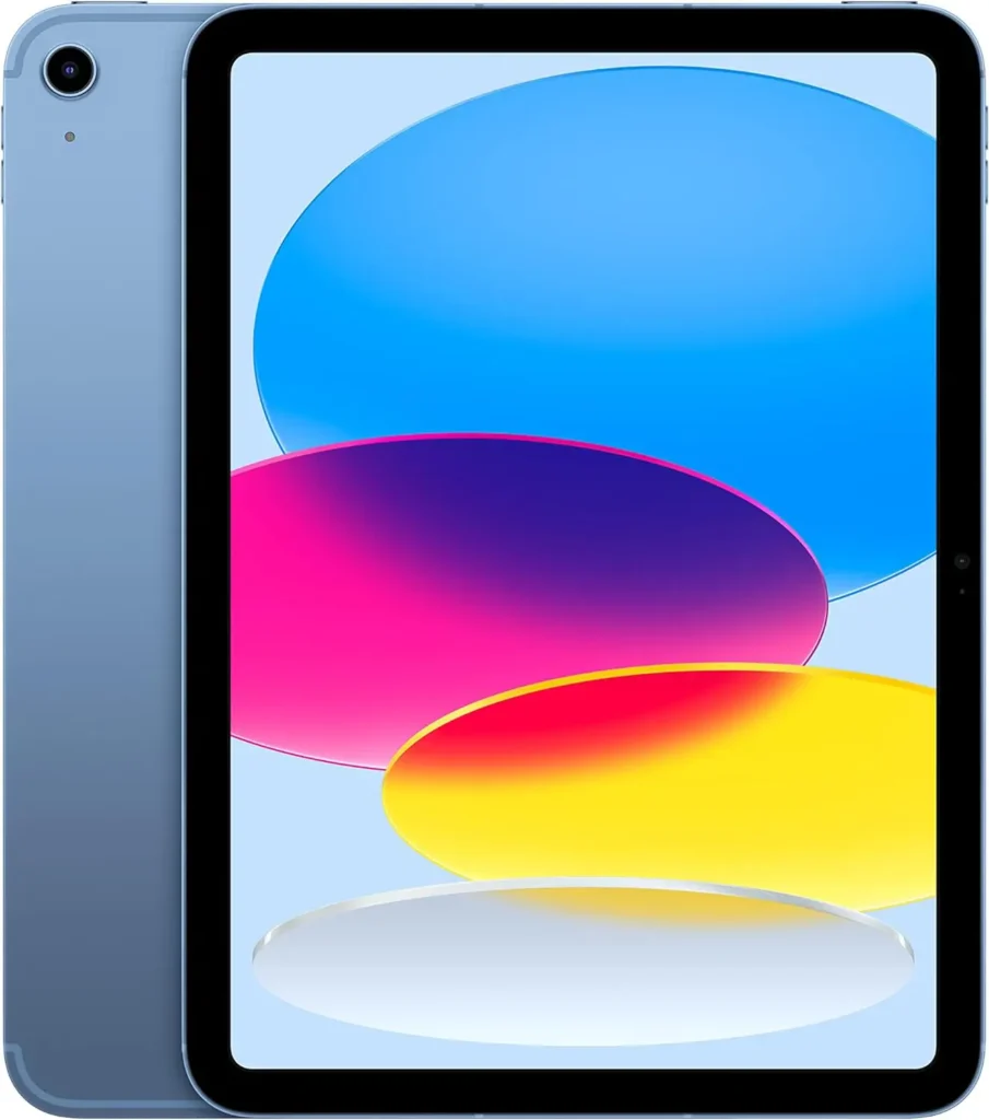 Apple 2022 iPad de 10,9 Pulgadas (Wi-Fi + Cellular, 256 GB) - Con Siri - De color azul (10.ª generación)