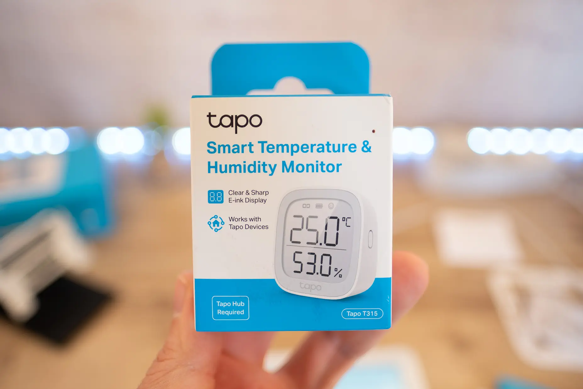 TP-Link Tapo T315 Monitor de temperatura y humedad: Mejora la comodidad de  tu casa inteligente