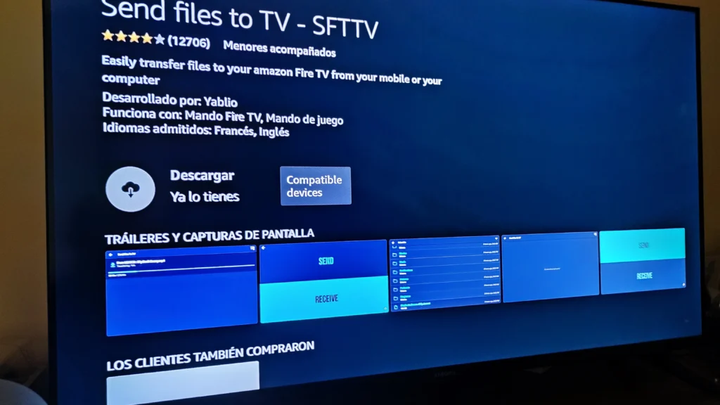 Descarga app Send Files to TV (SFTTV)