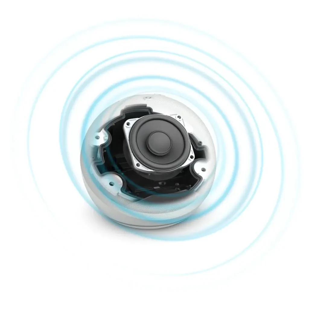 Echo Dot 5 con gran calidad de sonido