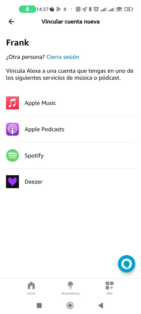 Encuentra Spotify en la lista