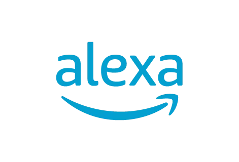 Logo del asistente virtual por voz Alexa