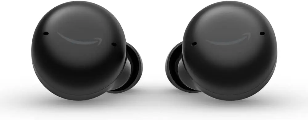 Echo Buds (2.ª generación) | Auriculares inalámbricos Bluetooth con Alexa, cancelación activa del ruido, micrófono integrado, IPX4 impermeable | Negro