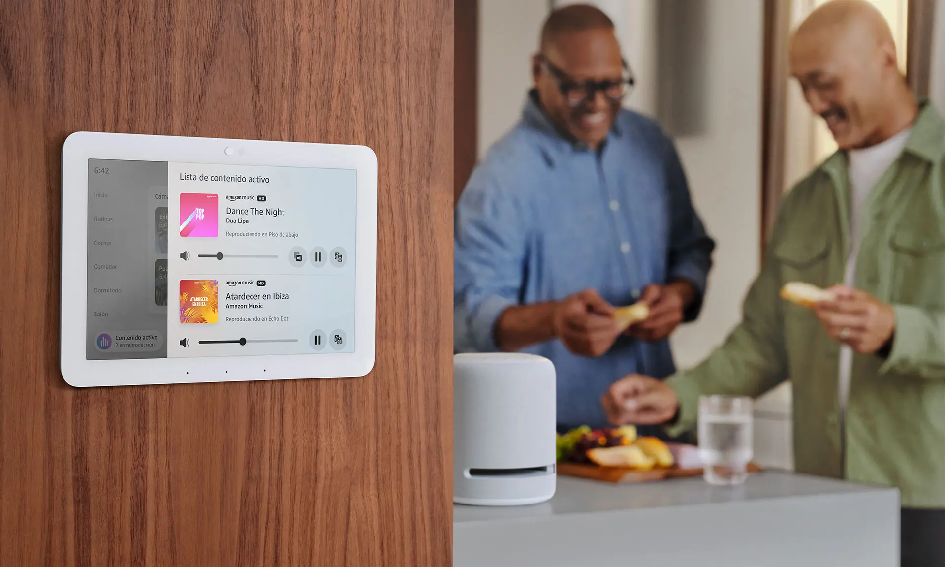 Echo Hub para automatizar tu hogar inteligente